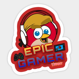 TIFFANY: Epic Gamer Lachie Sticker